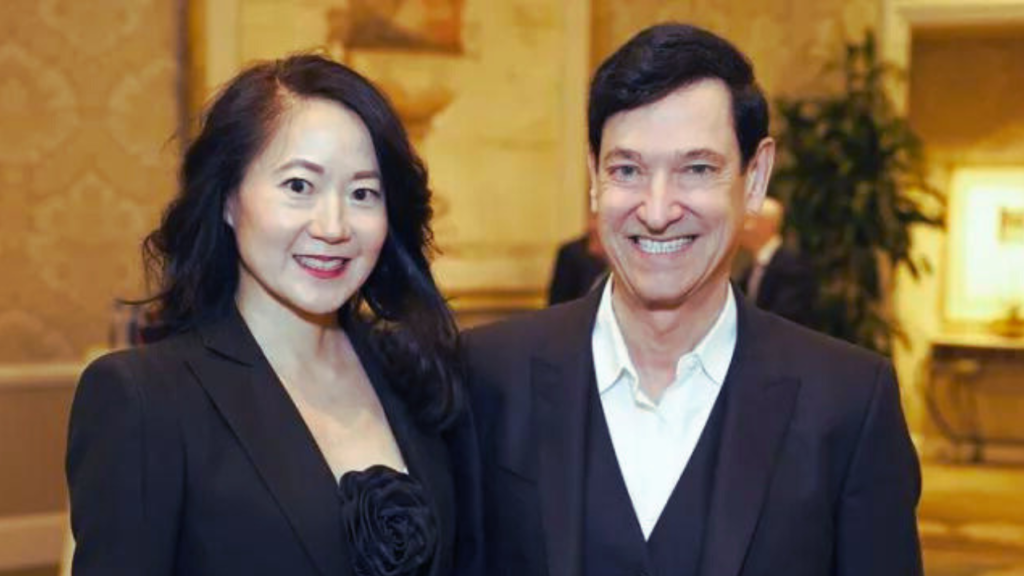 Angela Chao and husband, Jim Breyer Angela Chao and husband, Jim Breyer