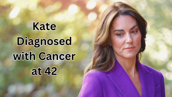 Kate Middleton, Princess of Wales diagnosed with Cancer.